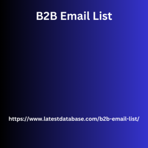 B2B Email List